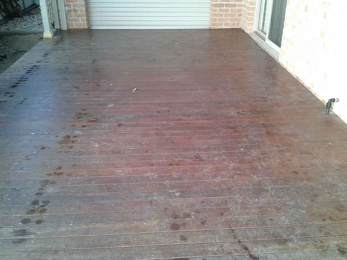Deck- Before