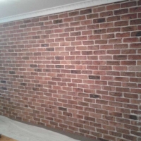 Brick wall - before
