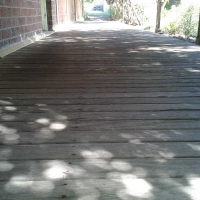 Deck - before